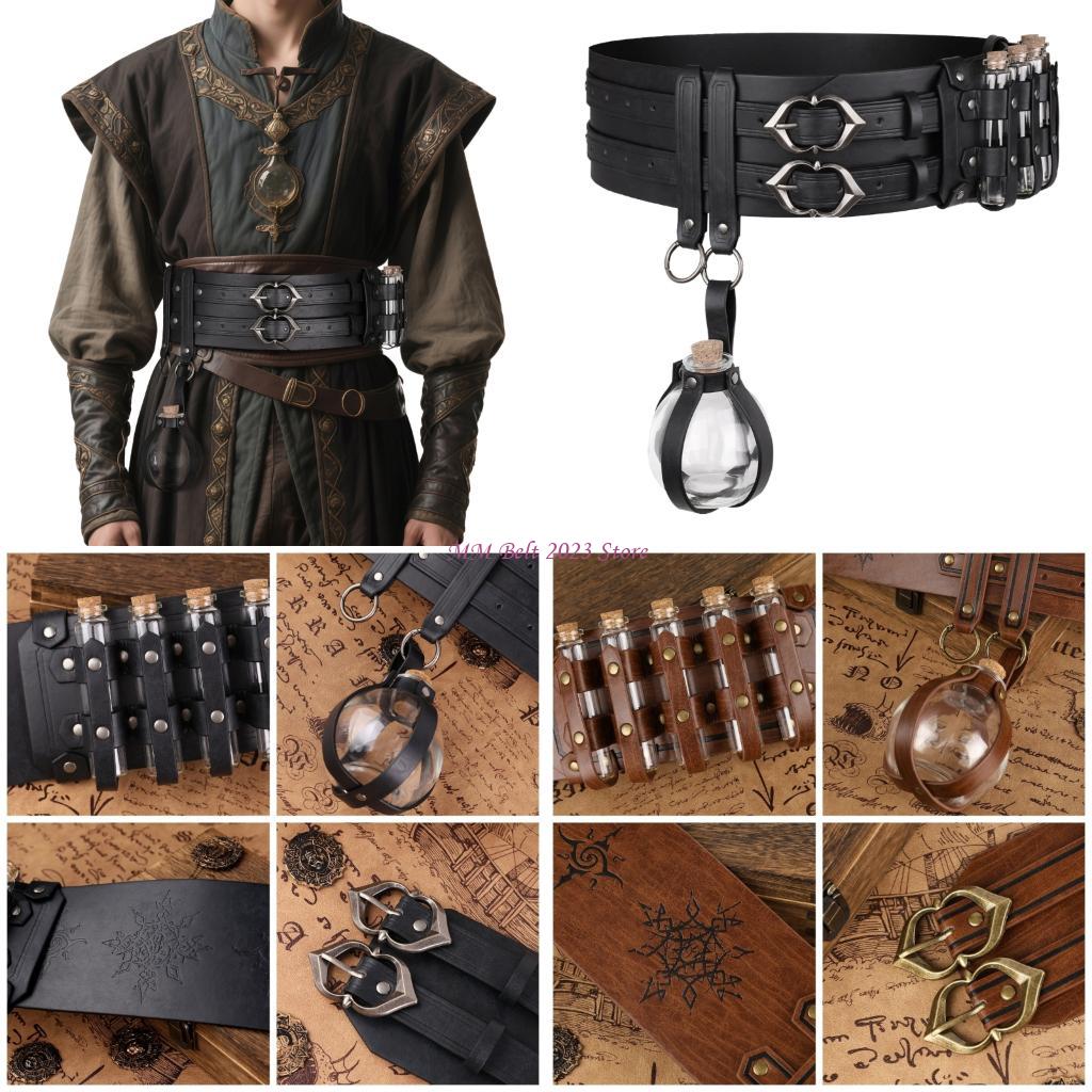 Women'S Fashion Utility Belt - เข็มขัดยูทิลิตี้นักเล่นแร่แปรธาตุ 49ME กำลังมองหาสำหรับกิจกรรมการจำลองเหตุการณ์ทางประวัติศาสตร์