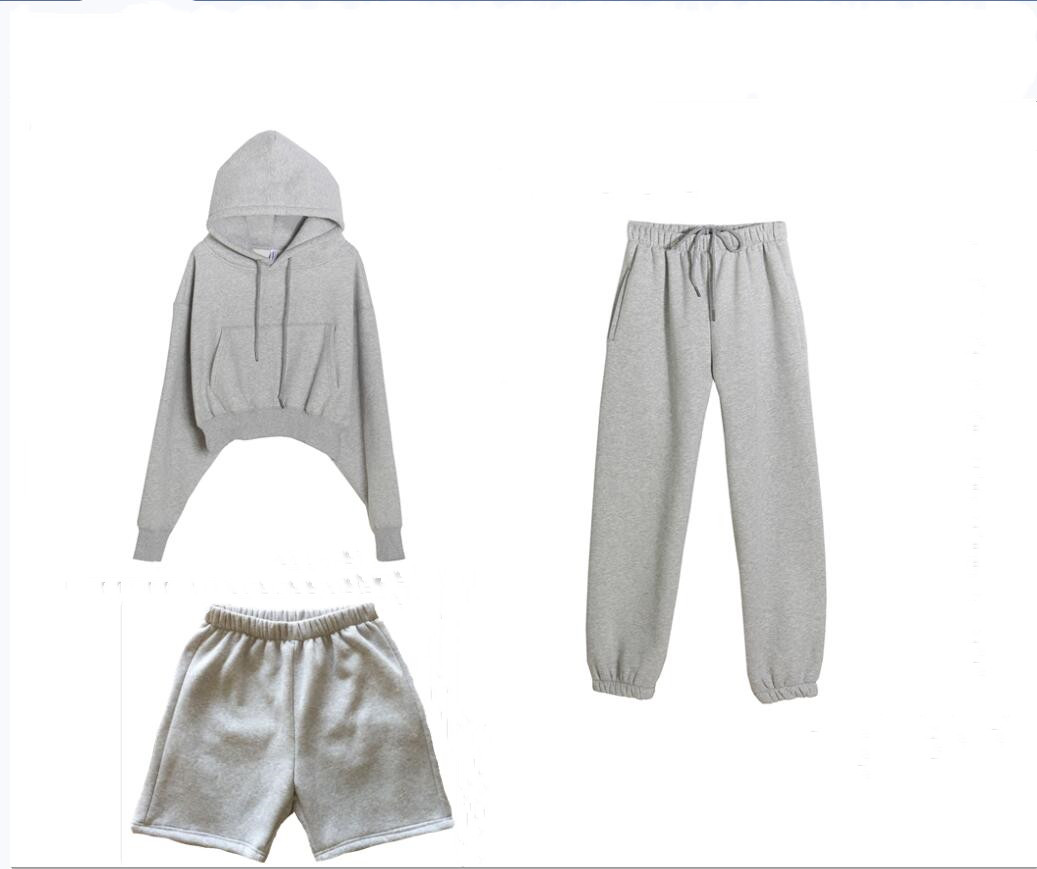 Hoodie Women Oversized - ขายสีแยกสตรี Tracksuits ชุดกีฬา3ชิ้นชุดขนาดใหญ่ Hoodies Sweatshirt Sweatpant