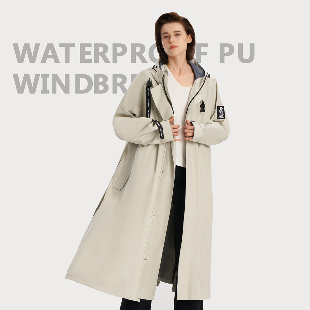 Women'S Fashion Raincoat - แฟชั่นเสื้อกันฝนกันลมเสื้อกันฝนบุรุษสตรีฤดูใบไม้ร่วงฤดูหนาวเสื้อแจ็คเก็ตกลางแจ้ง 3 ชั้นเสื้อคลุมขี่ม้า