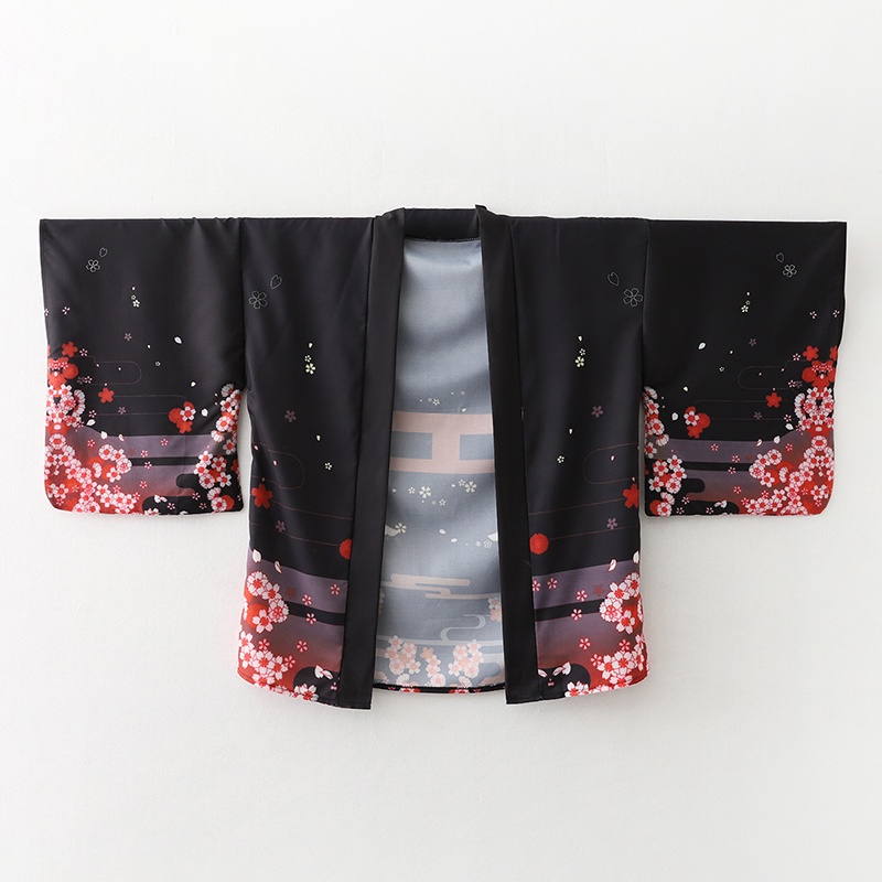 เสื้อคลุมแฟชั่นลายจิ้งจอกสำหรั - Kimono Cardigan Women บทวิจารณ์และราคา