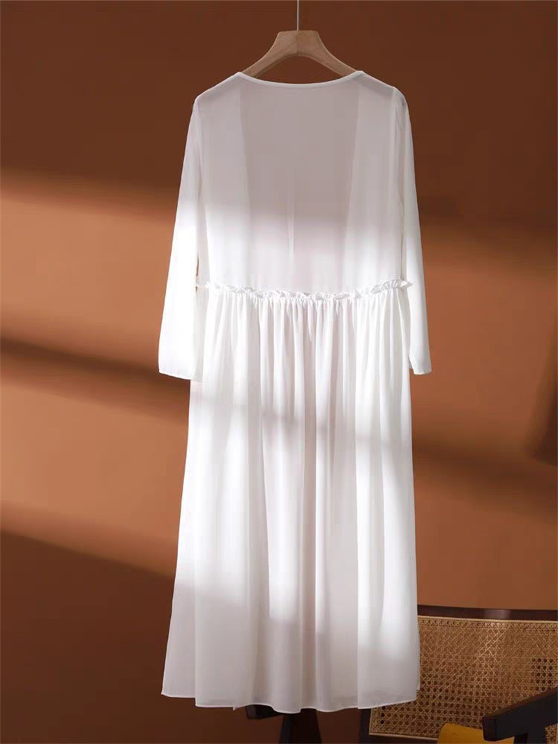 เสื้อคลุมคาร์ดิแกนผ้าชีฟองสำหร - Kimono Cardigan Women บทวิจารณ์และราคา