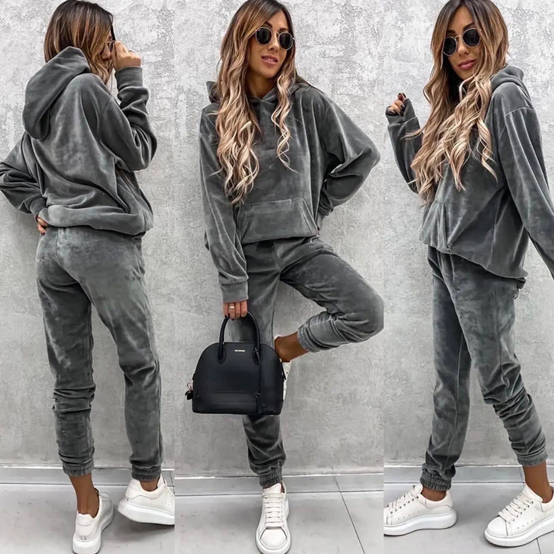 ชุดวอร์มฤดูใบไม้ร่วงฤดูหนาวสำห - Hoodie Women Oversized บทวิจารณ์และราคา