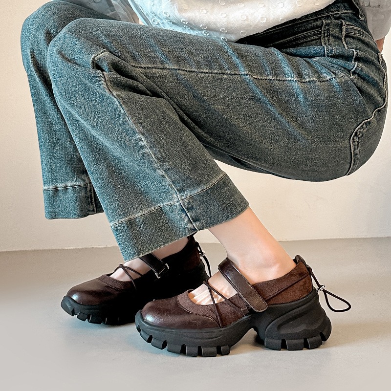 ใหม่เรโทรบัลเลต์แมรี่เจนรองเท้ - Women'S Fashion Loafers บทวิจารณ์และราคา