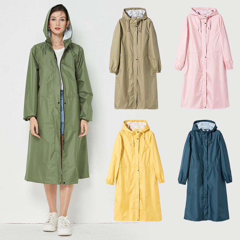 ใหม่แฟชั่นผู้หญิงน้ําหนักเบาBr - Women'S Fashion Raincoat บทวิจารณ์และราคา