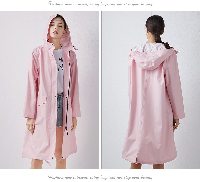 ใหม่แฟชั่นผู้หญิงน้ําหนักเบาBr - Women'S Fashion Raincoat บทวิจารณ์และราคา