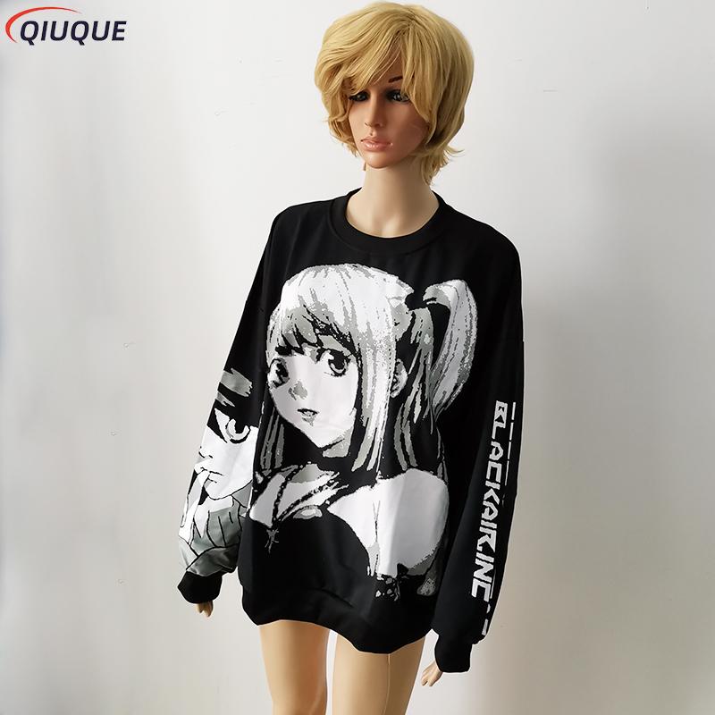 เสื้อฮู้ดอนิเมะเดธโน้ต มิสะ อา - Hoodie Women Oversized บทวิจารณ์และราคา