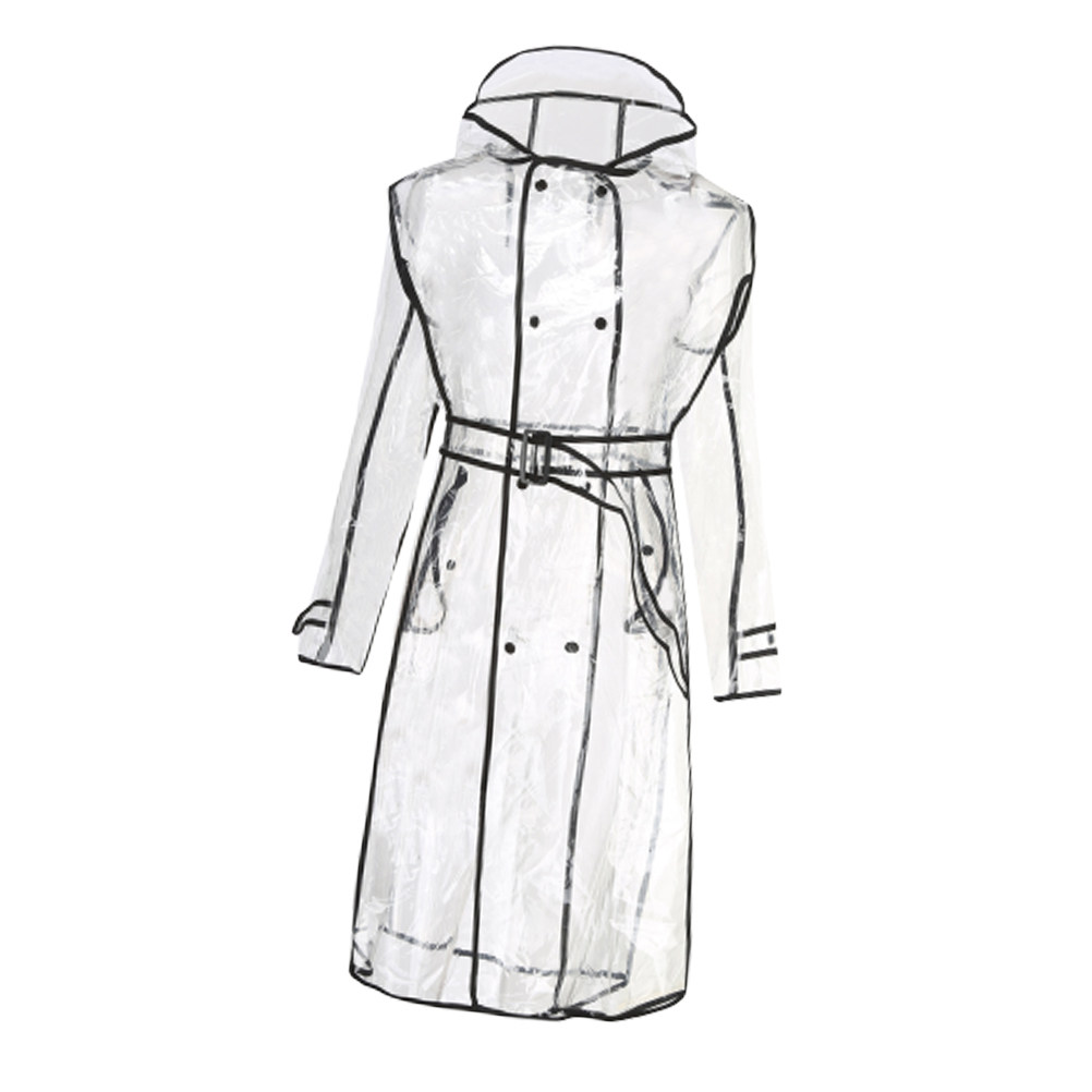 เสื้อกันฝนผู้หญิงแบบโปร่งใส ผ้ - Women'S Fashion Raincoat บทวิจารณ์และราคา