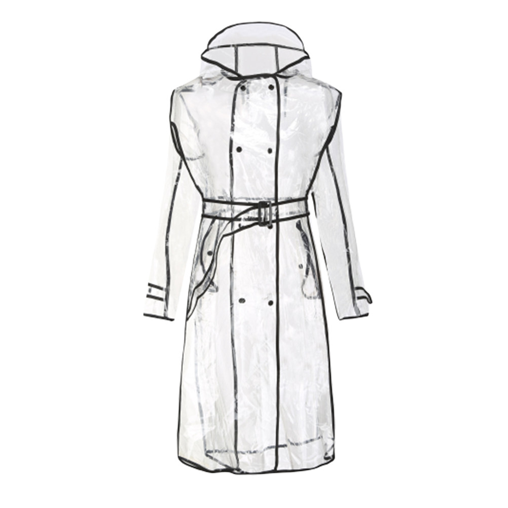 เสื้อกันฝนผู้หญิงแบบโปร่งใส ผ้ - Women'S Fashion Raincoat บทวิจารณ์และราคา
