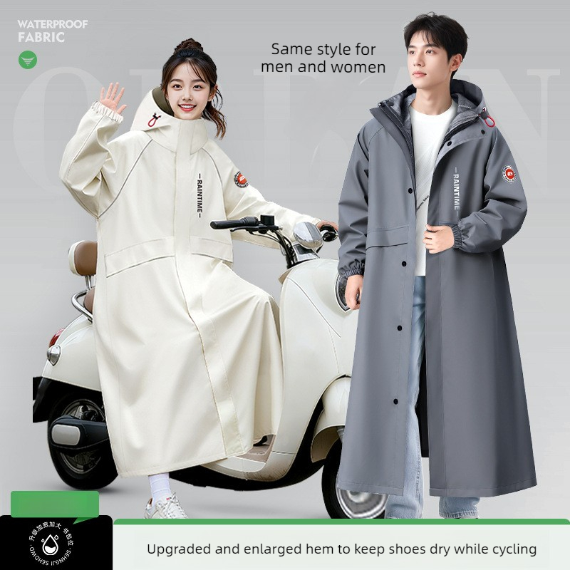 เสื้อกันฝนแบบยาวคลุมทั้งตัว กั - Women'S Fashion Raincoat บทวิจารณ์และราคา