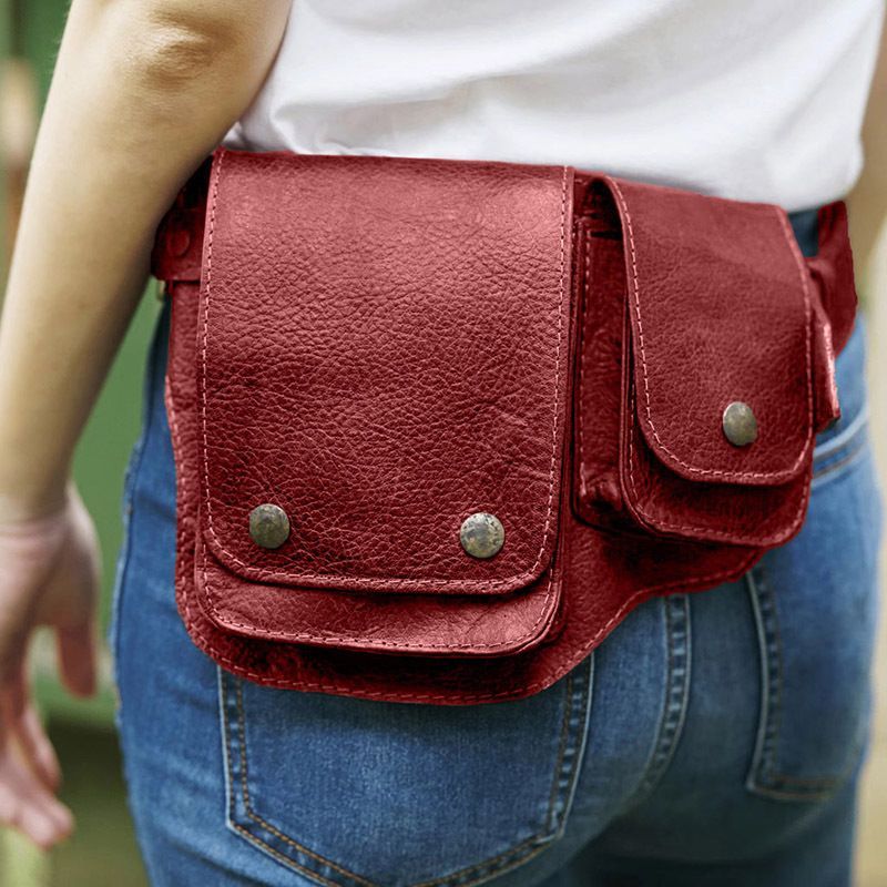 กระเป๋าคาดขา กระเป๋าคาดเอวสำหร - Women'S Fashion Utility Belt บทวิจารณ์และราคา