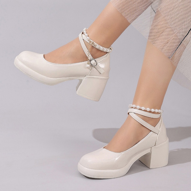 รองเท้าส้นสูงแบบสวมสำหรับผู้หญ - Women Fashion Heels บทวิจารณ์และราคา