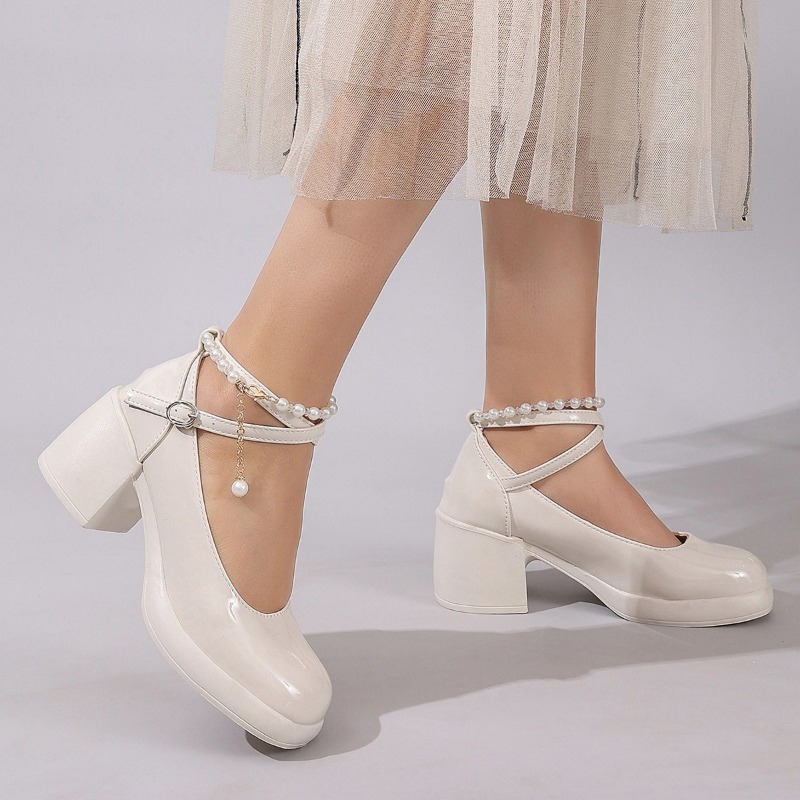 รองเท้าส้นสูงแบบสวมสำหรับผู้หญ - Women Fashion Heels บทวิจารณ์และราคา