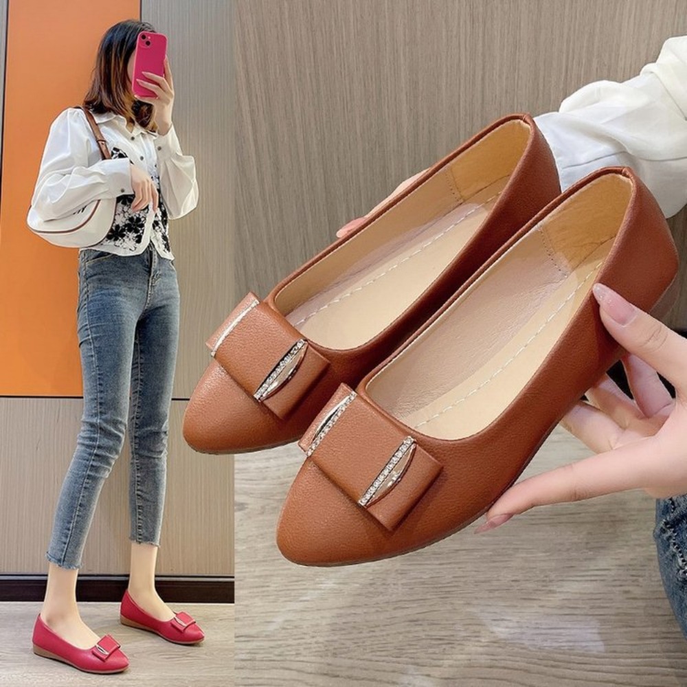 รองเท้าผู้หญิงแฟชั่นลำลอง น้ำห - Women'S Fashion Loafers บทวิจารณ์และราคา