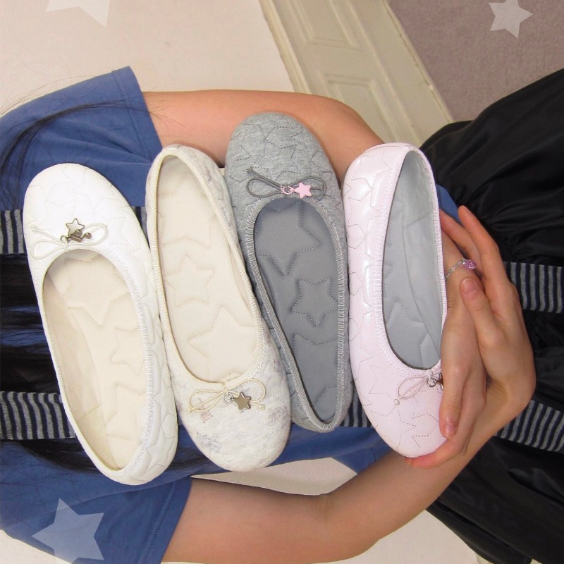 รองเท้าบัลเลต์แบบผูกโบว์ - สไต - Women'S Fashion Loafers บทวิจารณ์และราคา