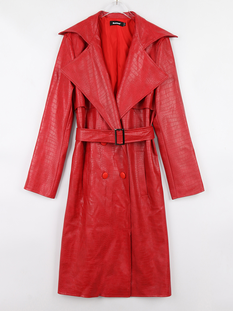 Nerazzurri ฤดูใบไม้ร่วงหลวมสีแ - Women'S Fashion Raincoat บทวิจารณ์และราคา