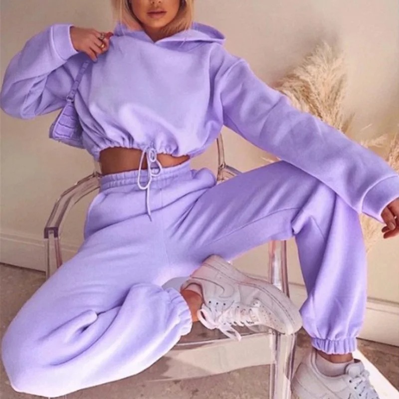 ชุดเซ็ตฮู้ดดี้ผู้หญิงสองชิ้น ค - Hoodie Women Oversized บทวิจารณ์และราคา