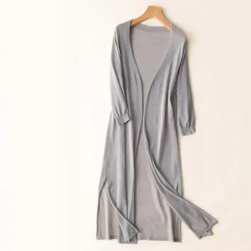 ใหม่ฤดูใบไม้ผลิฤดูร้อน Sun ป้อ - Kimono Cardigan Women บทวิจารณ์และราคา