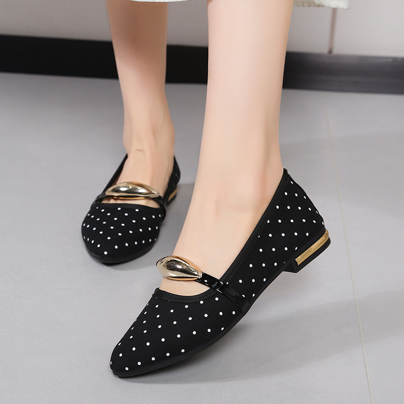รองเท้าส้นเตี้ยทรงแหลม ดีไซน์ห - Women'S Fashion Loafers บทวิจารณ์และราคา