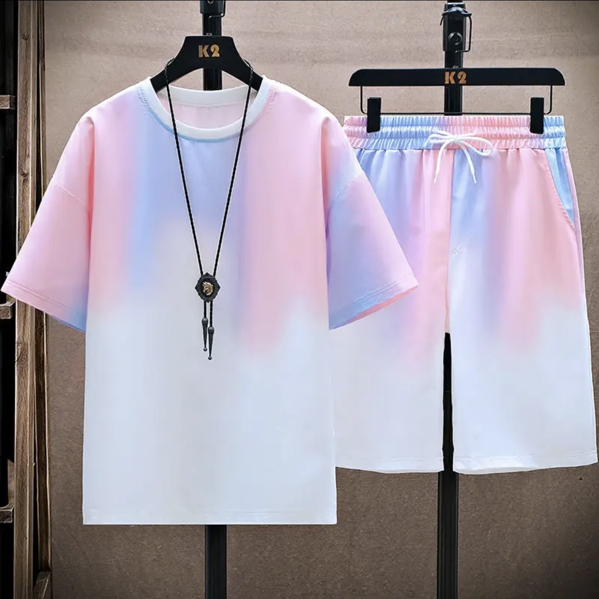 ชุดเซ็ตผ้าไหมน้ำแข็งคู่รักสำหร - Women Top Fashion บทวิจารณ์และราคา