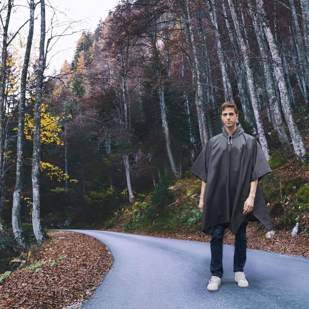 เสื้อกันฝนแบบยาวกันน้ำสำหรับผู - Women'S Fashion Raincoat บทวิจารณ์และราคา