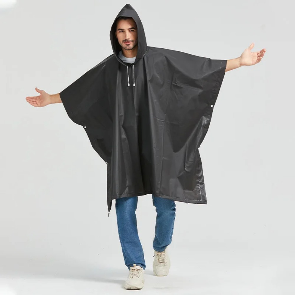 เสื้อกันฝนแบบยาวกันน้ำสำหรับผู - Women'S Fashion Raincoat บทวิจารณ์และราคา