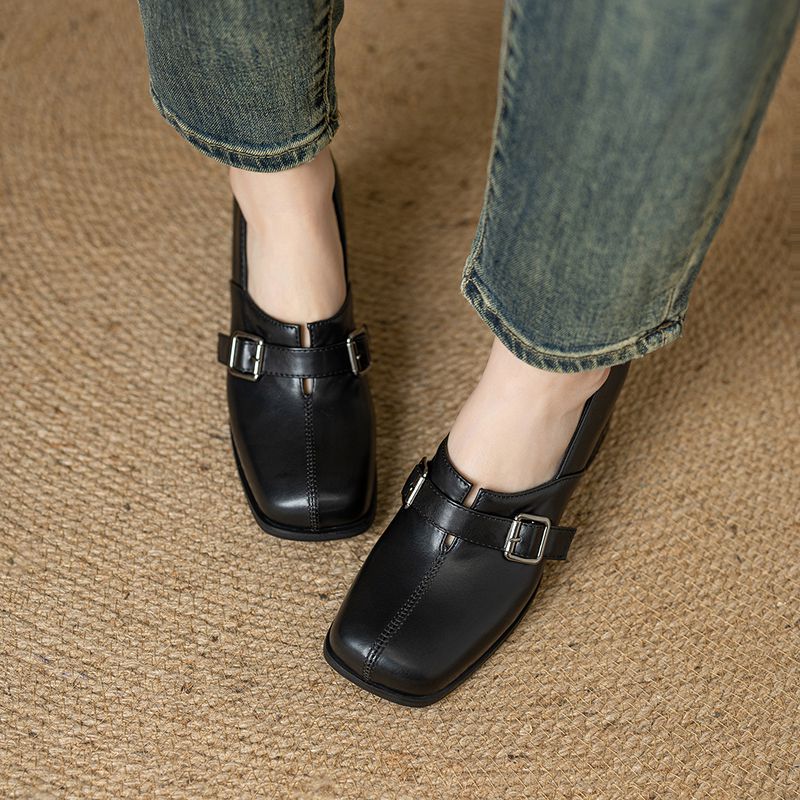 Girseaby Vintage ผู้หญิงปั๊มสแ - Women'S Fashion Loafers บทวิจารณ์และราคา