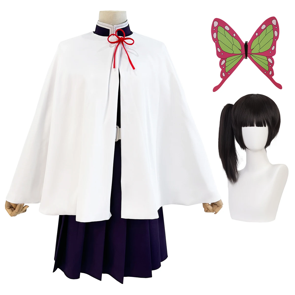 โฮโลอน อนิเมะ ซึยูริ คานาโอะคอ - Belted Shirt Dress บทวิจารณ์และราคา