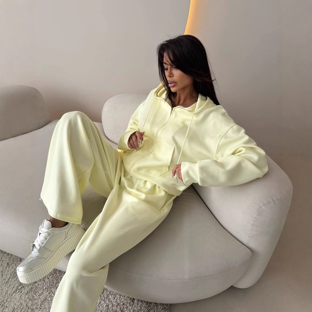 ชุดลำลองผู้หญิง 2 ชิ้น เสื้อฮู - Hoodie Women Oversized บทวิจารณ์และราคา